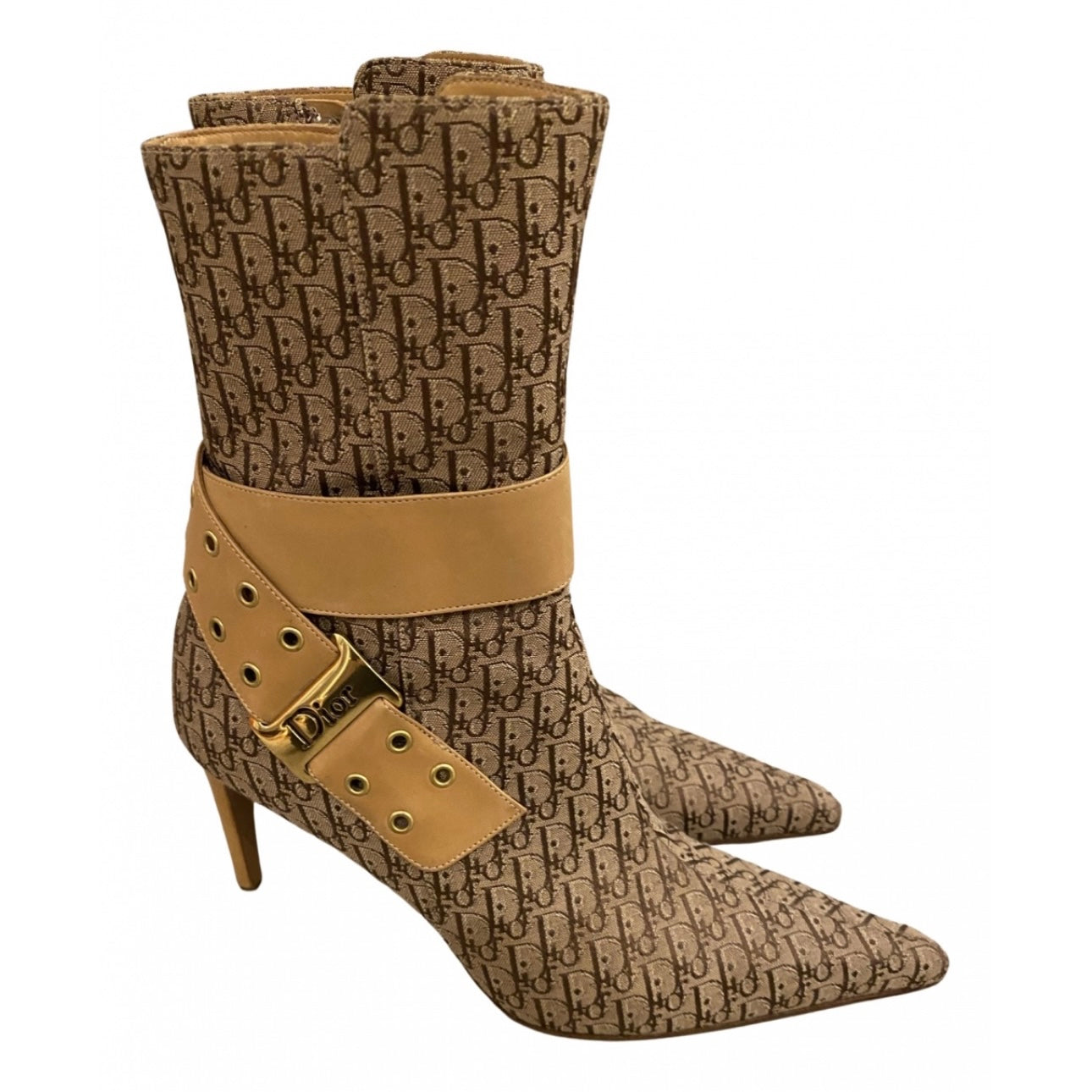 Dior Galliano Monogramme Boots