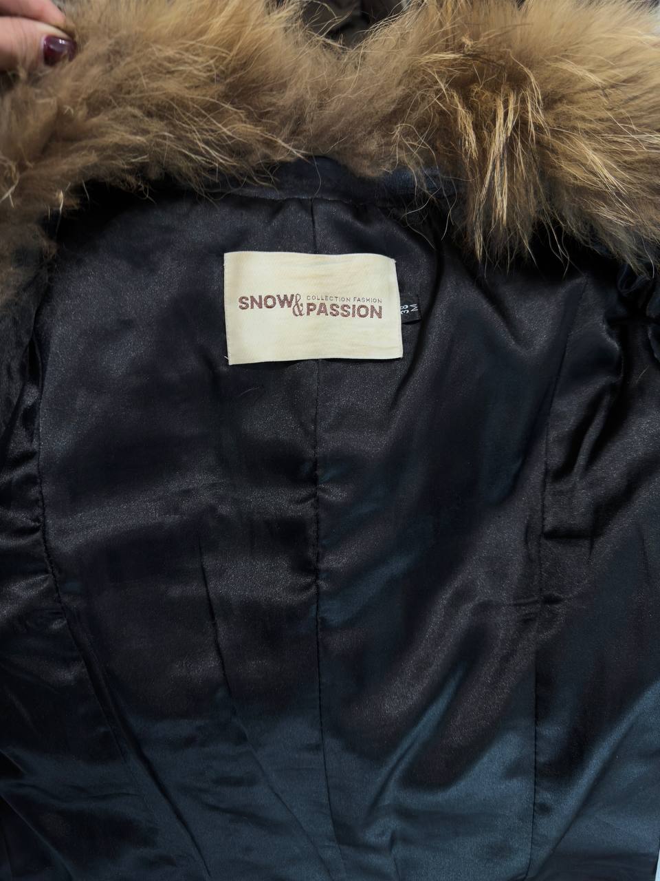 Vintage Fur Leather Jacket XS/M