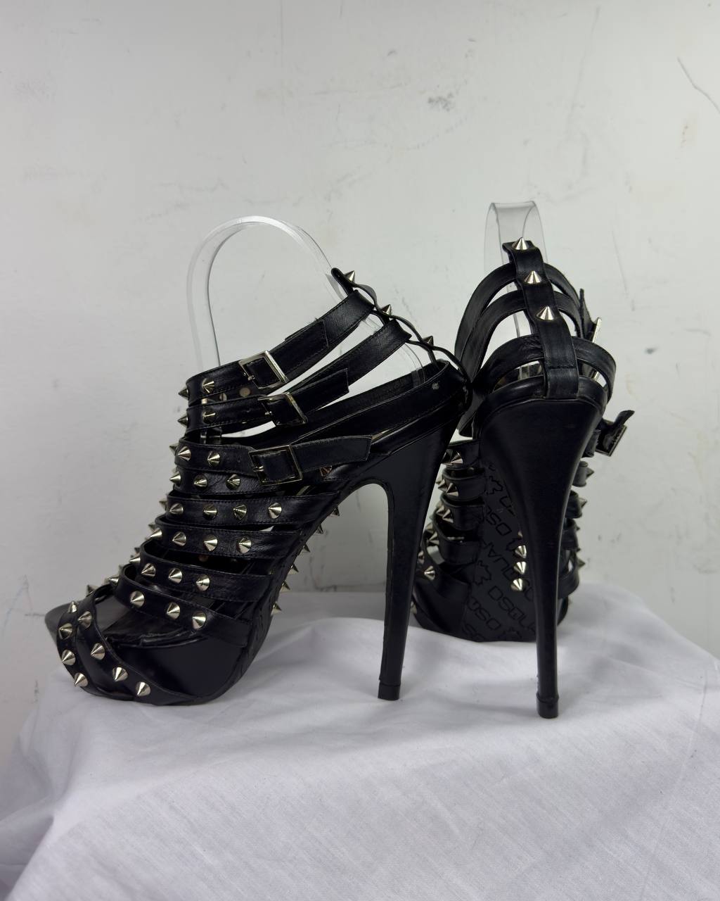 Dsquared2 Rockstar Spike Platform Heels S/S10 38/39
