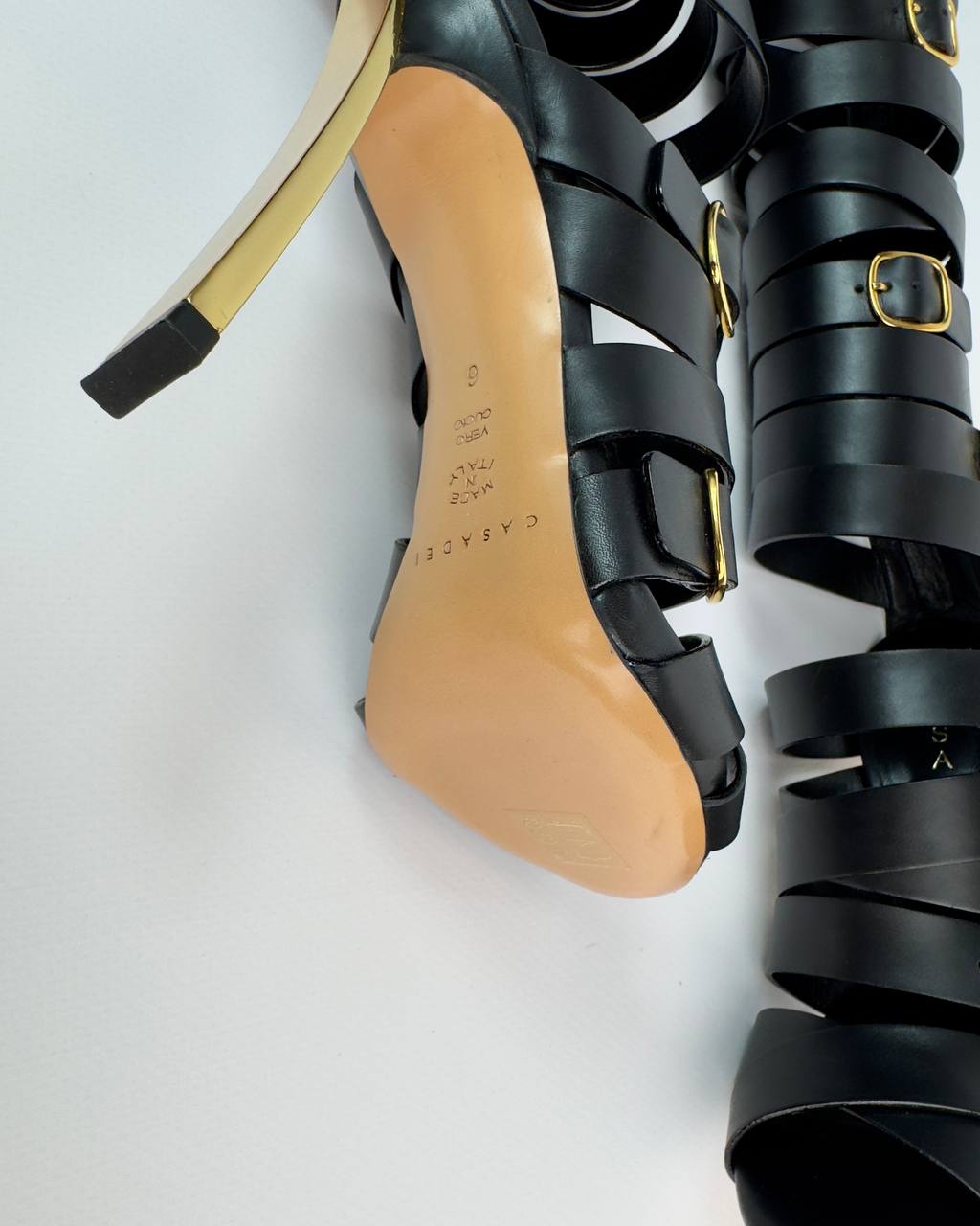 Casadei Fall 2013 Gladiator Heel Boots — 36 new