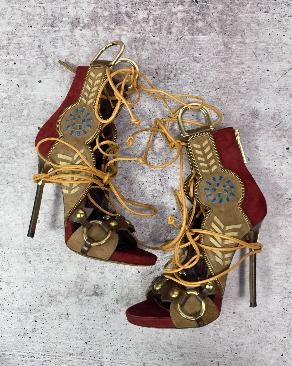 Dsquared2 Gladiator Heels 38/38.5