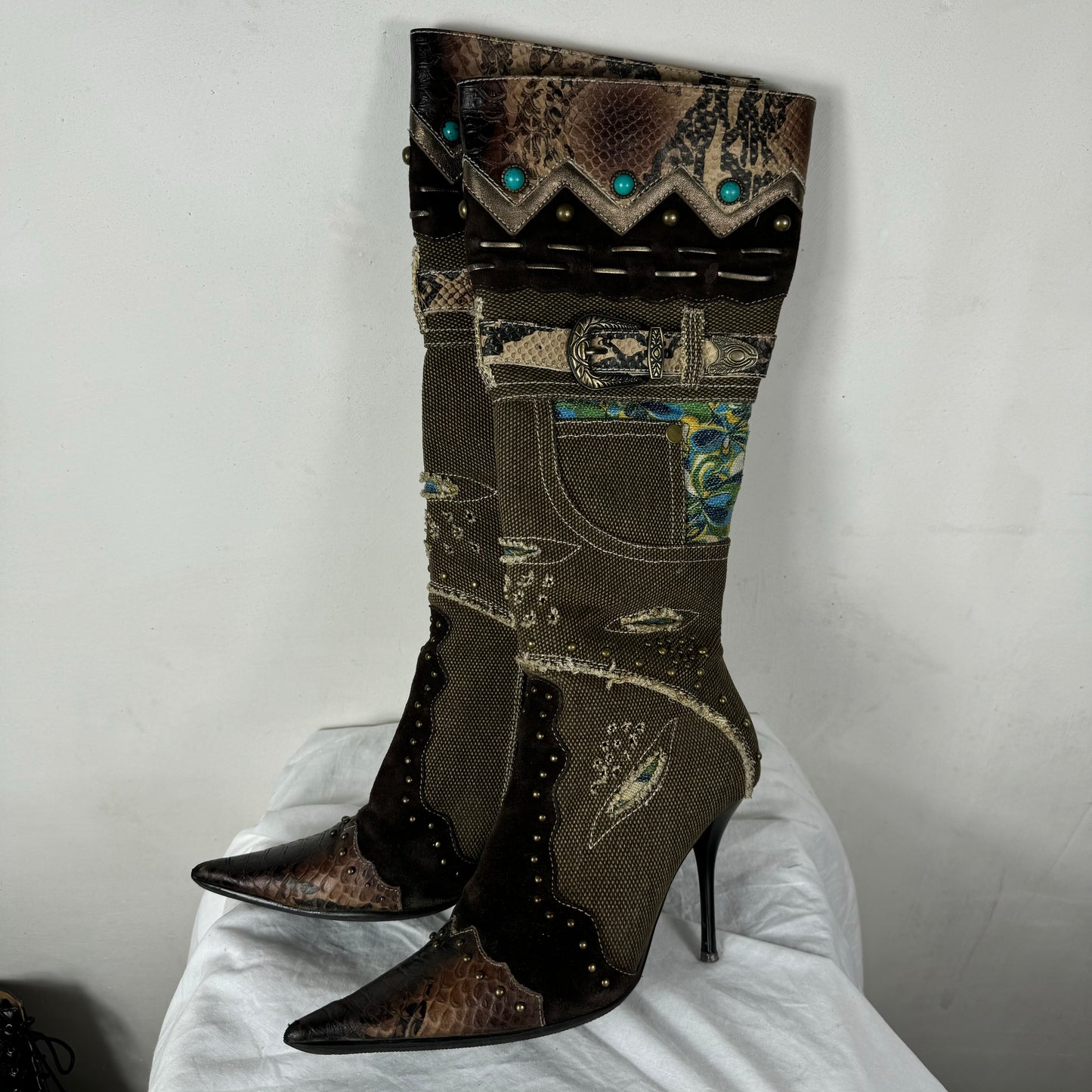 Vintage Italian Boots 36