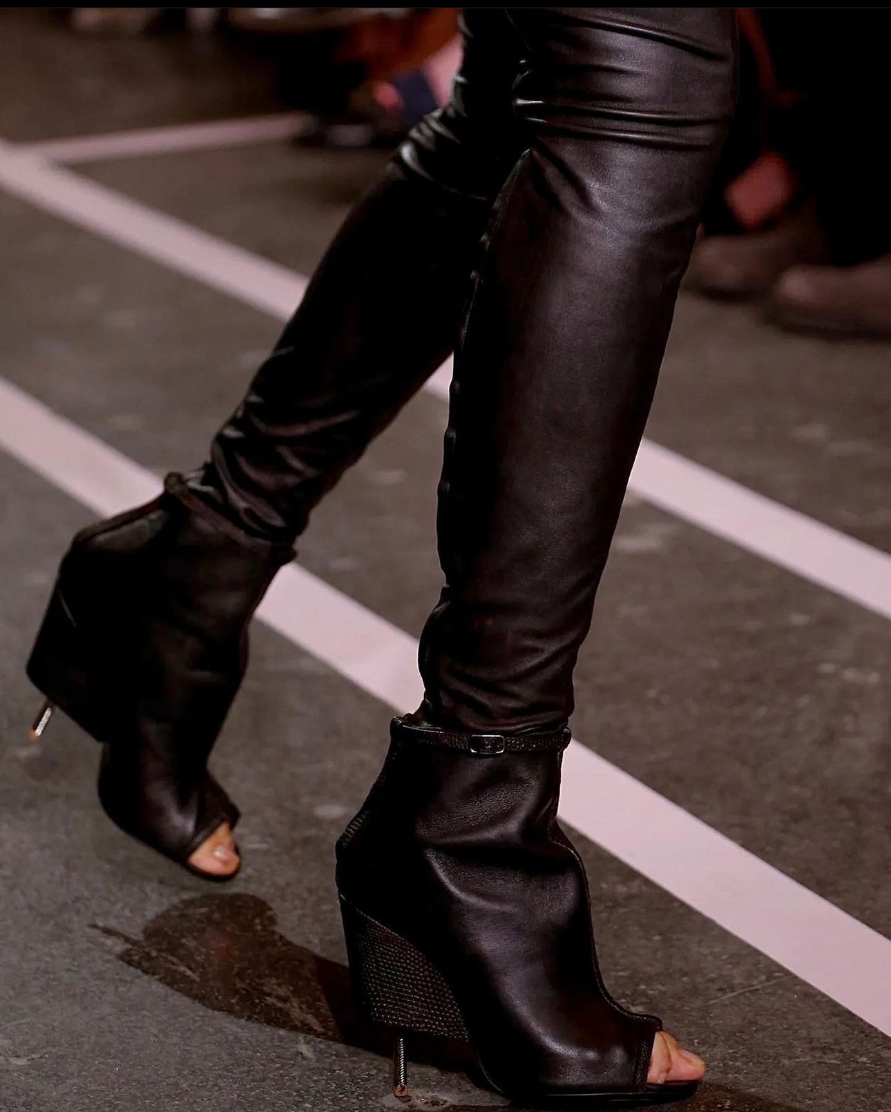 Givenchy S/S 2015 Narlia Runway Leather Boots