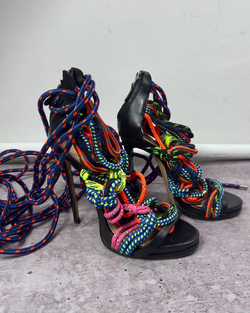 Dsquared2 Ariel S/S16 Rope Wrap Heels - 39