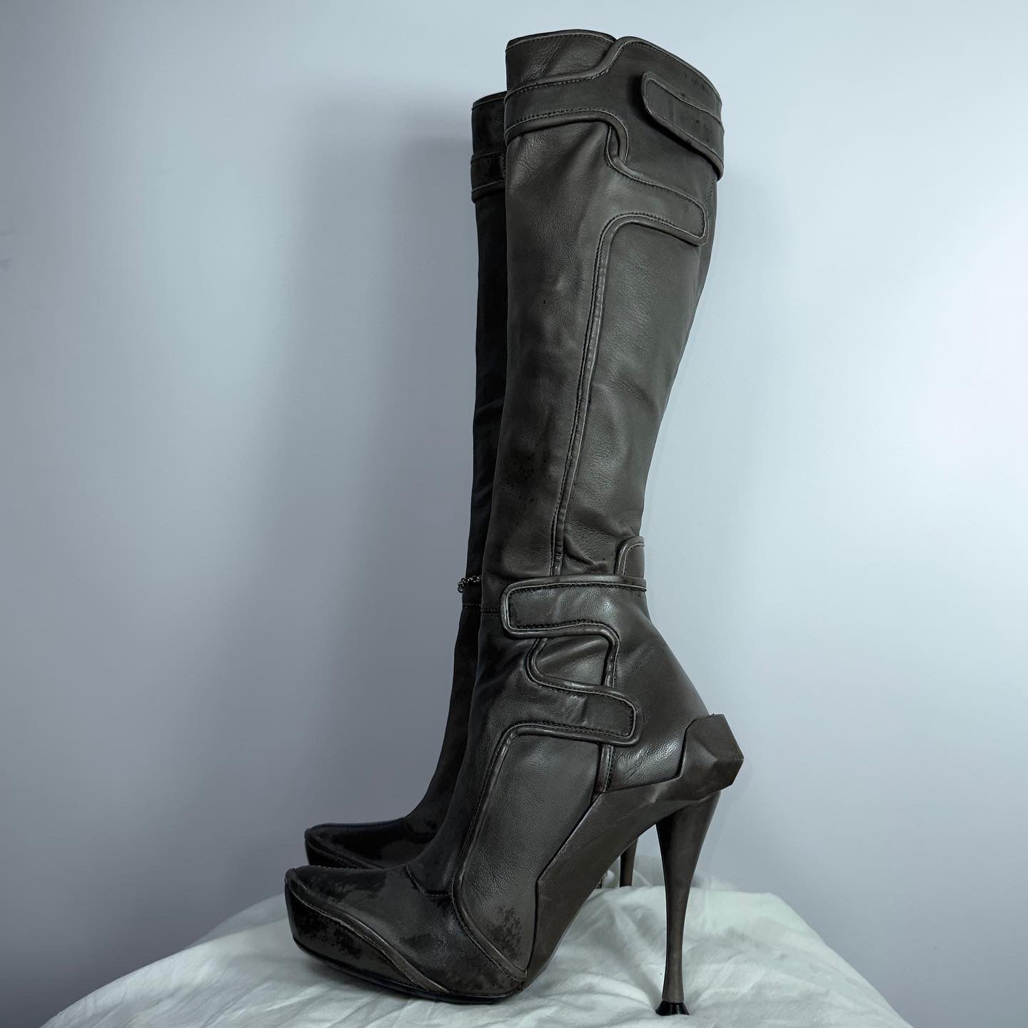 Celine FW2008 Leather Boots 37/38