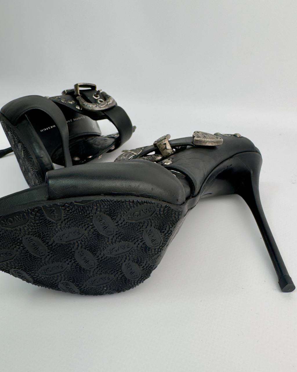Giuseppe Zanotti Buckle Heels — 37.5