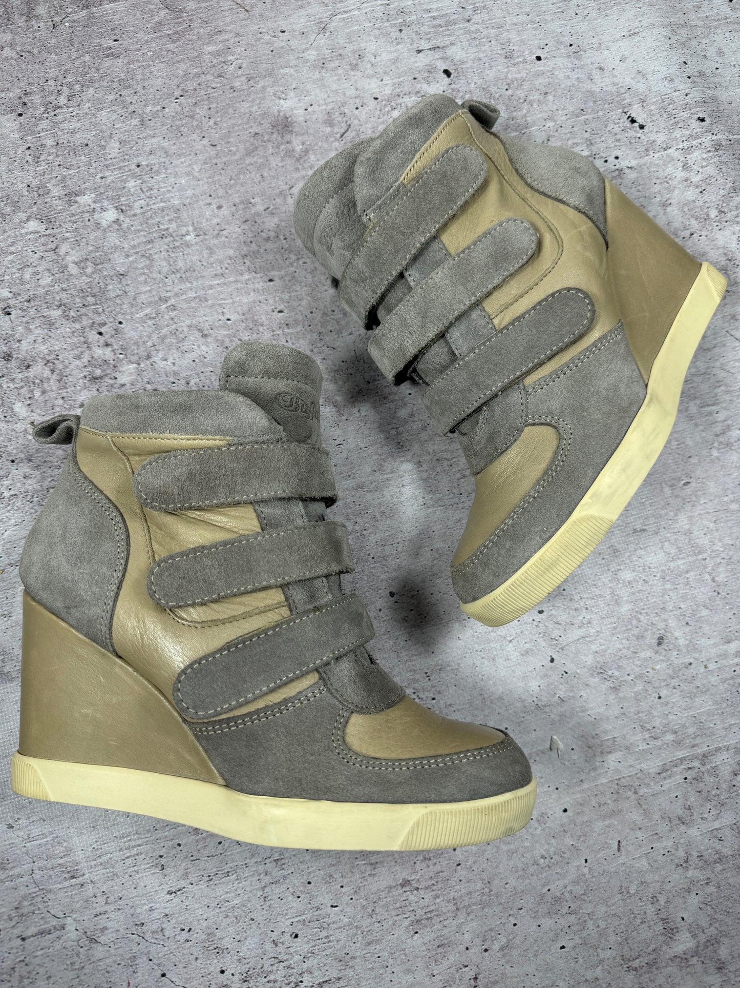 Buffalo Vintage Wedge Sneakers 39/39.5