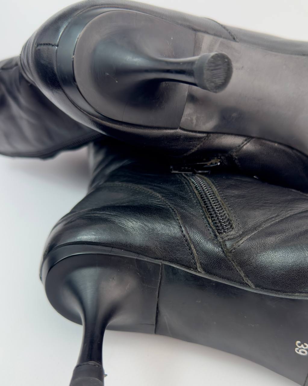 Vintage Punk Lace Up Boots — 39