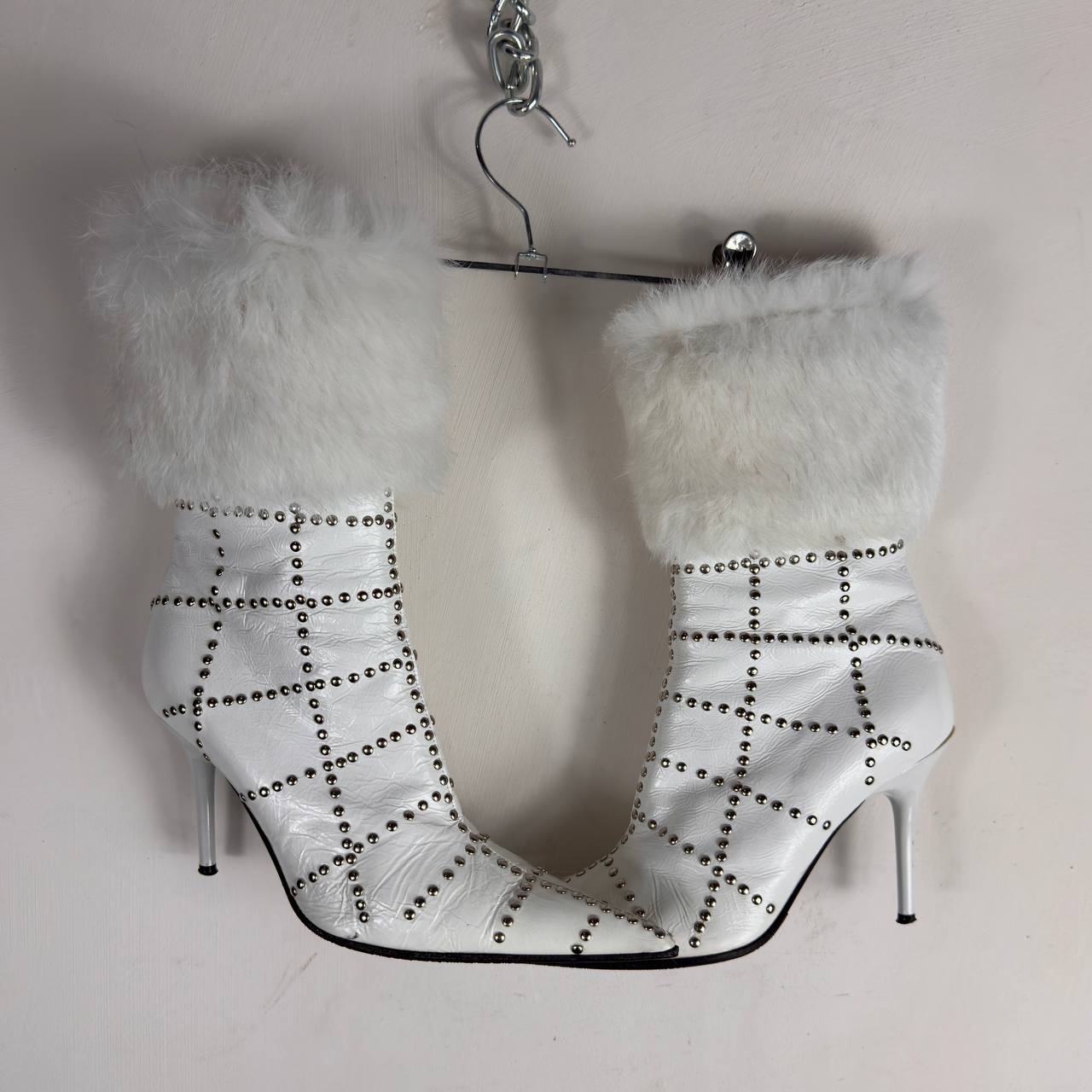 Vintage Italian Faux Fur Boots 36/37