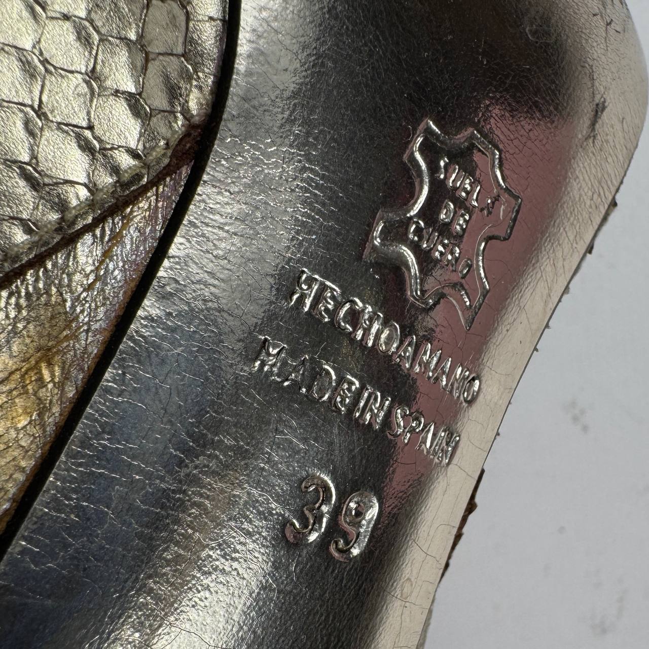 El Dante’s Vintage Leather Boots — 38/38