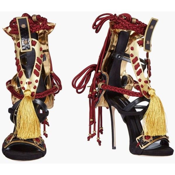 Dsquared2 F/W 2016 Samurai Heels — 37.5/38.5