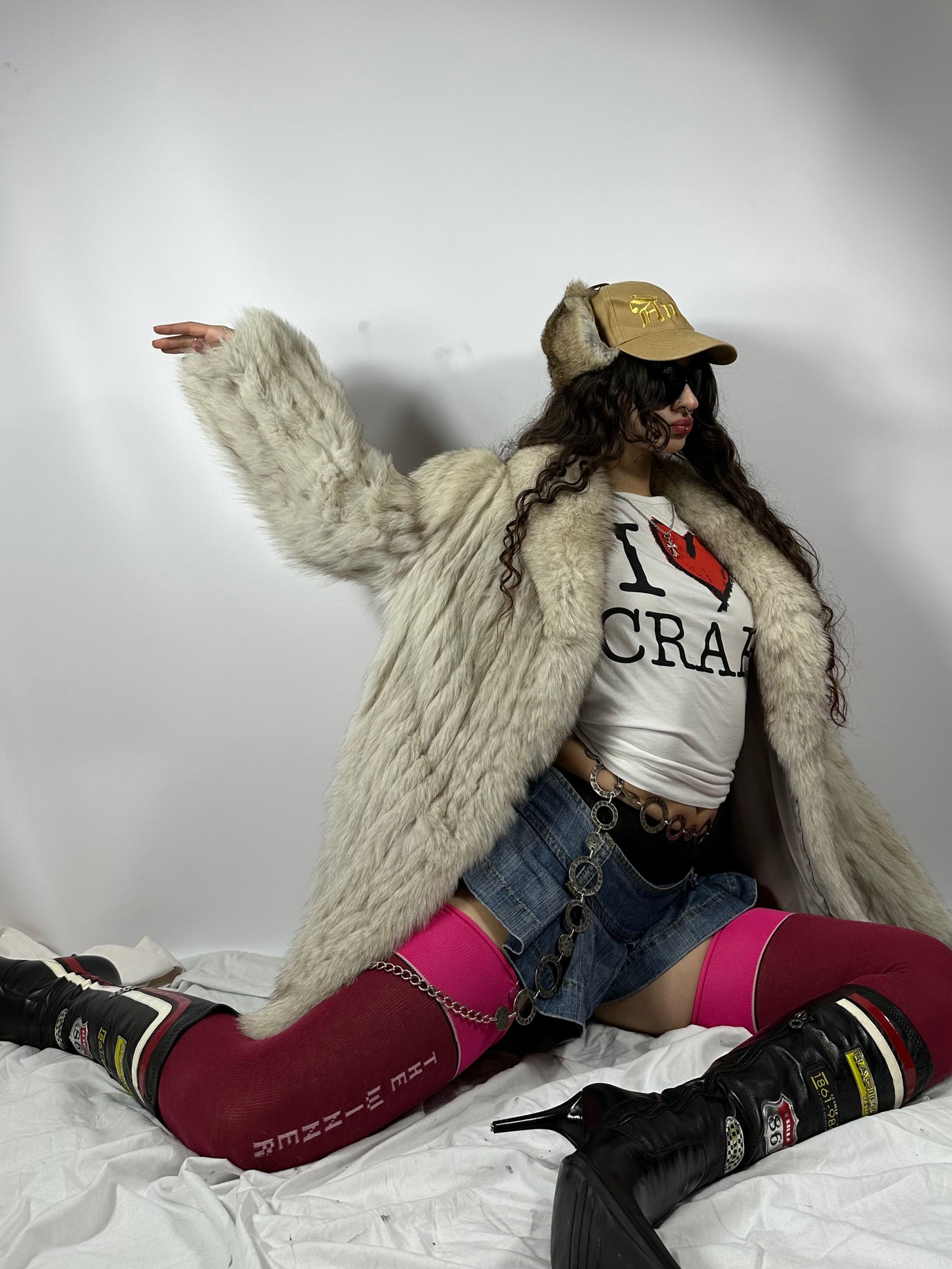 Vintage SAGA Fox Fur Short Coat