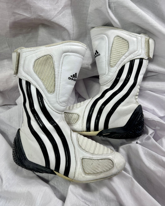 Vintage Adidas Moto Boots 36