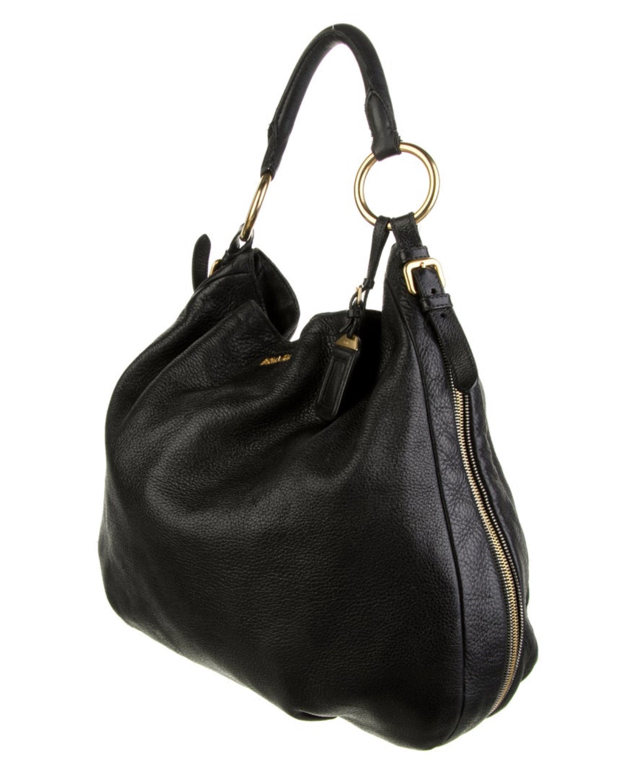 Prada Vintage Leather Hobo Bag