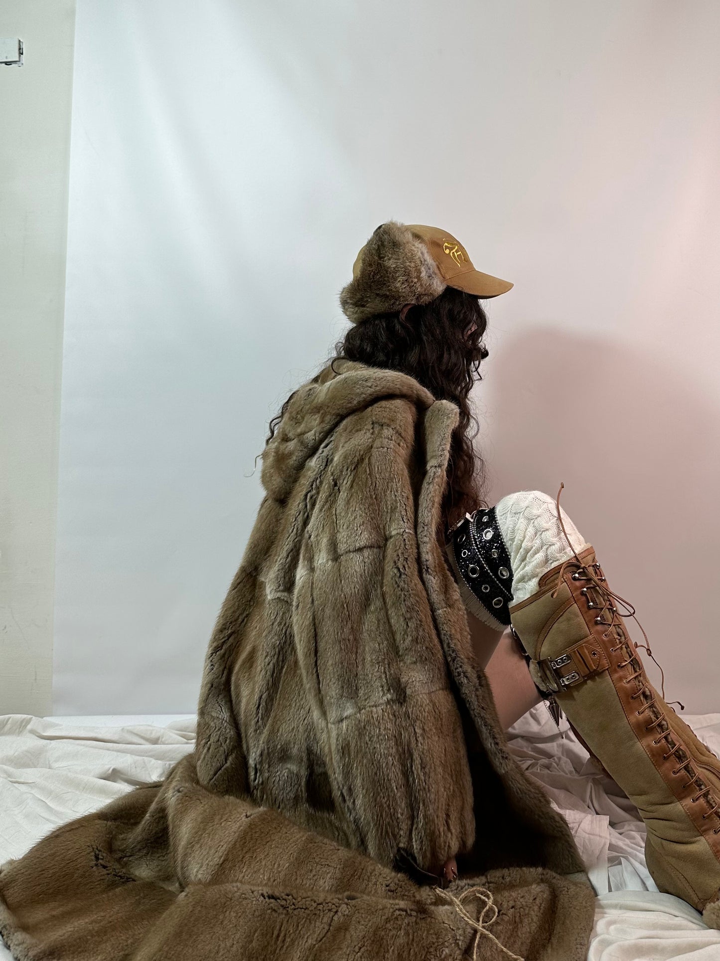 Vintage Long Fur Coat