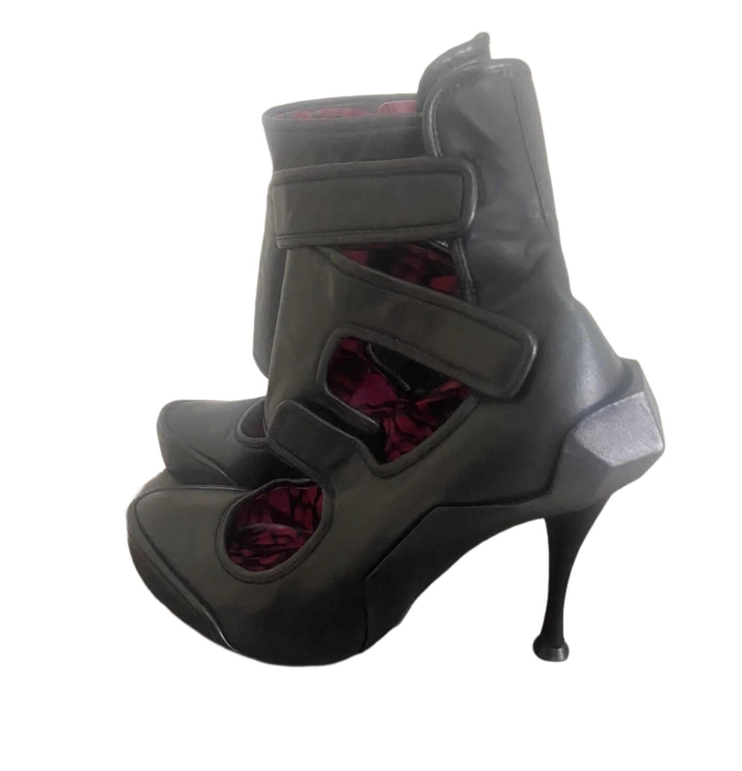 Celine 2008 Low Boot Leather Heels 37/38