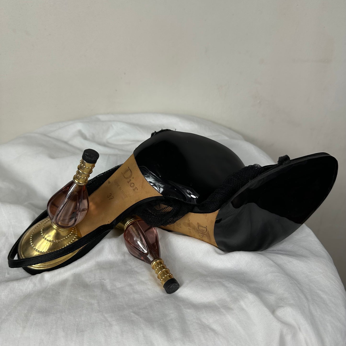 Dior 2000s Perfume Sculpted Heels 36/37