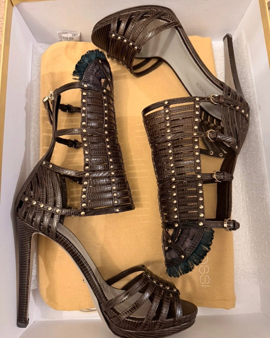 Sergio Rossi 2010 Gladiator Heels — 36