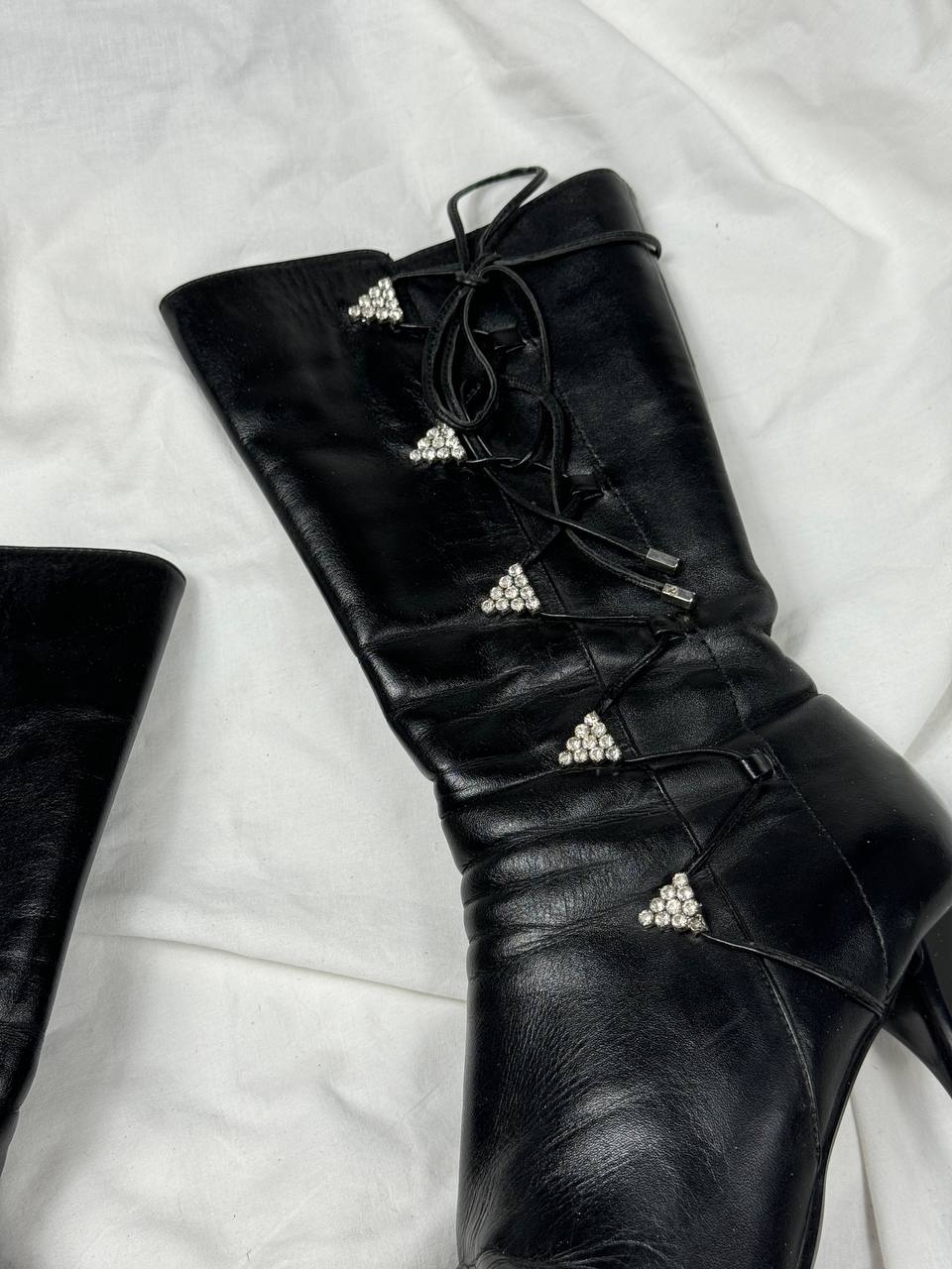 Vintage Leather Boots 38/38.5
