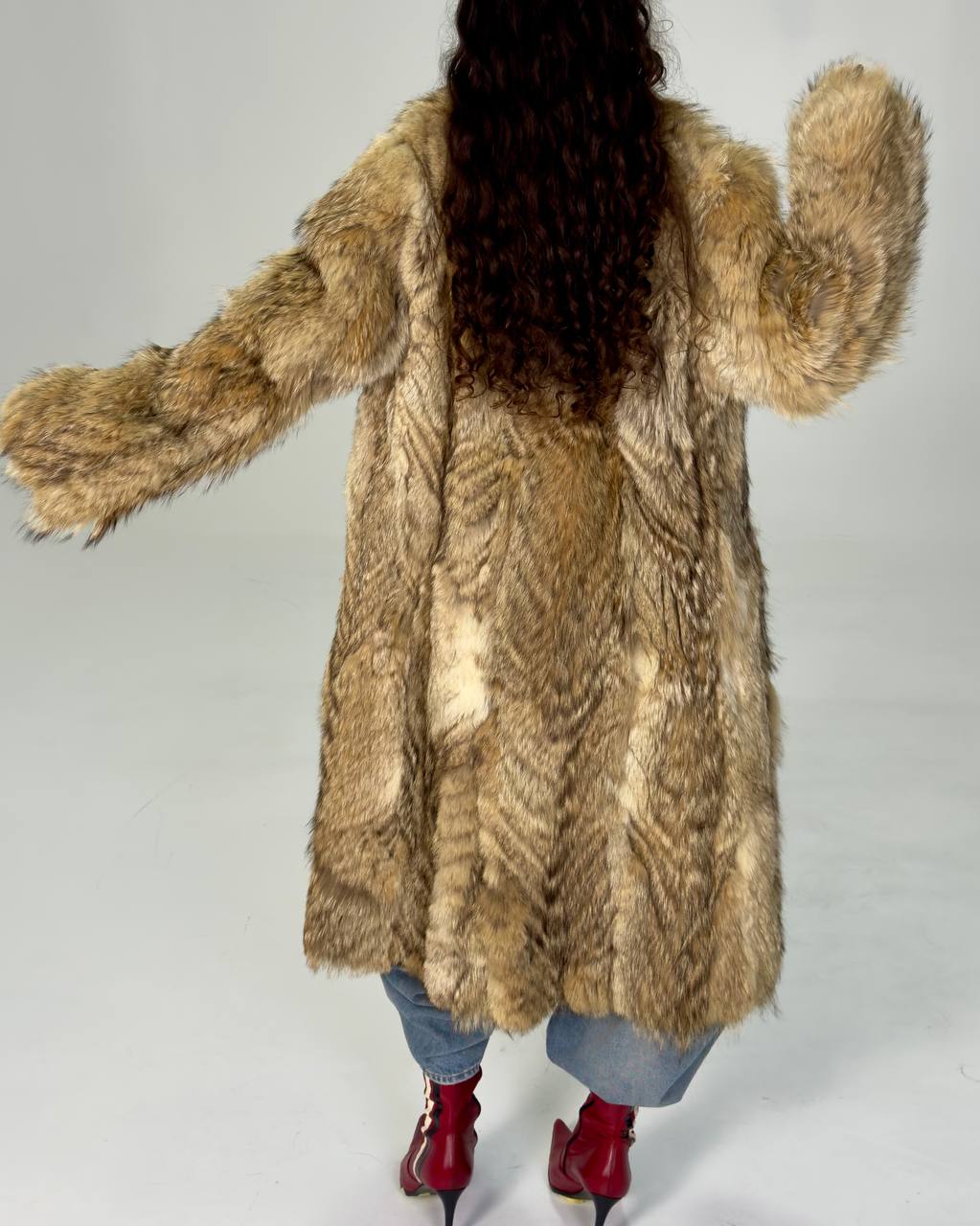 Vintage Long Fur Coat