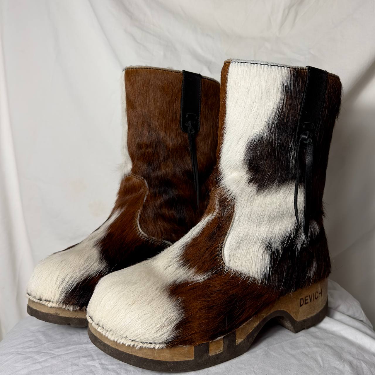 Vintage Fur Boots