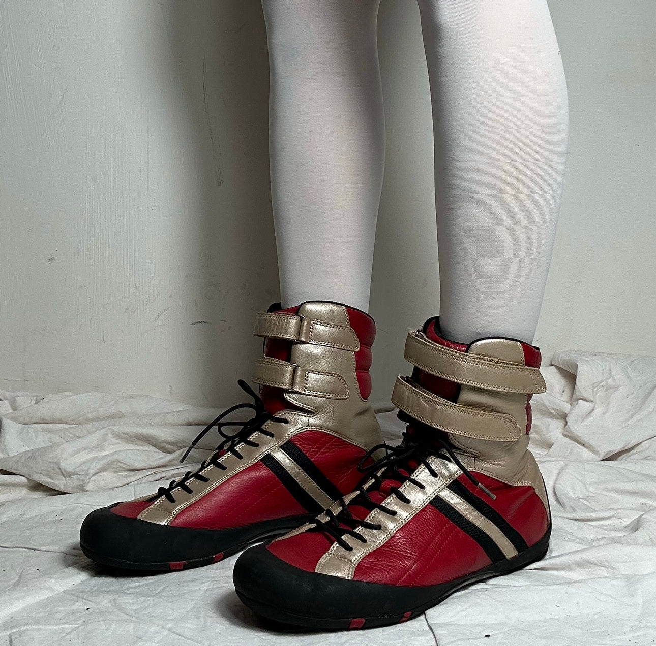Ecco Vintage Boxing Boots — 39
