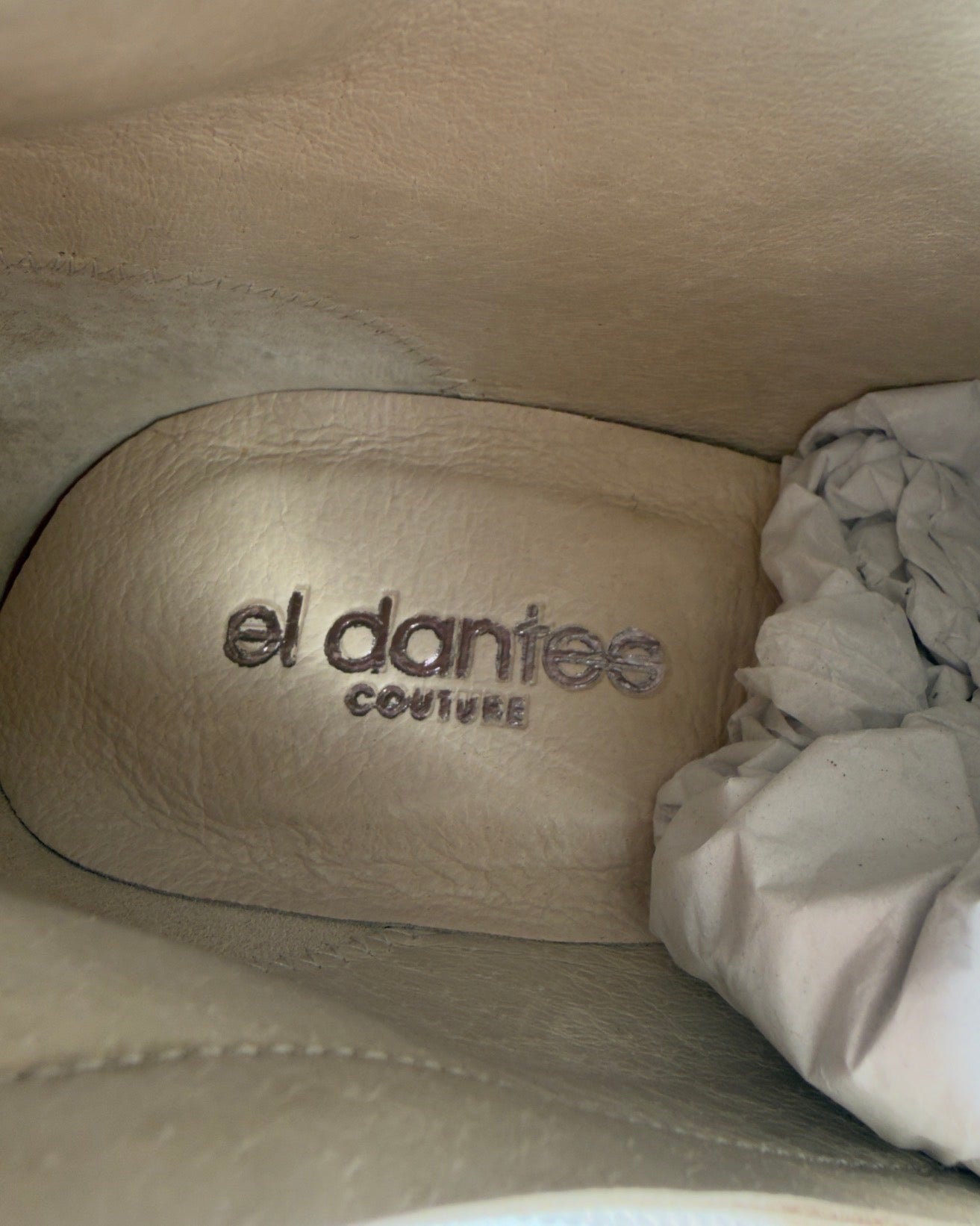 El Dante’s Couture Vintage Python Boots — 38/39