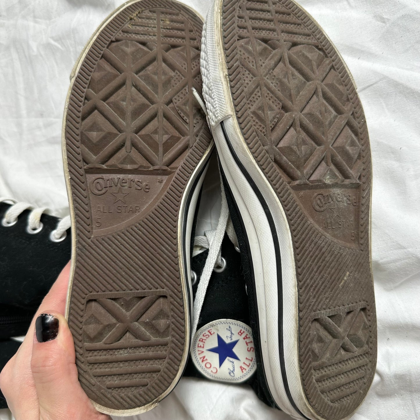 Converse Vintage Knee High Lace Up Boots — 37/37.5, 38/39, 40/41