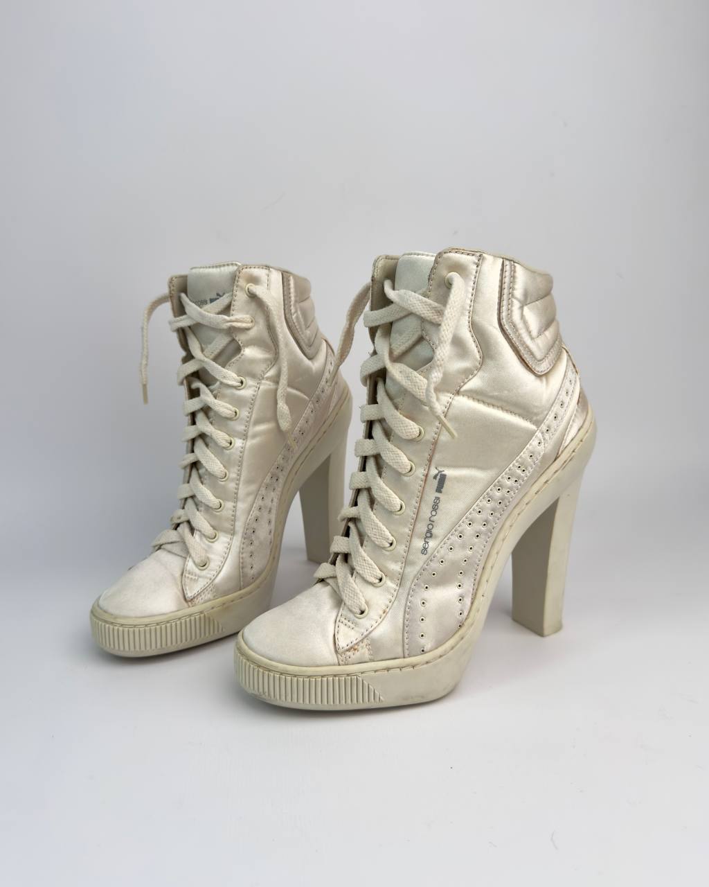 Sergio Rossi x Puma Archive Sneaker Heels — 36