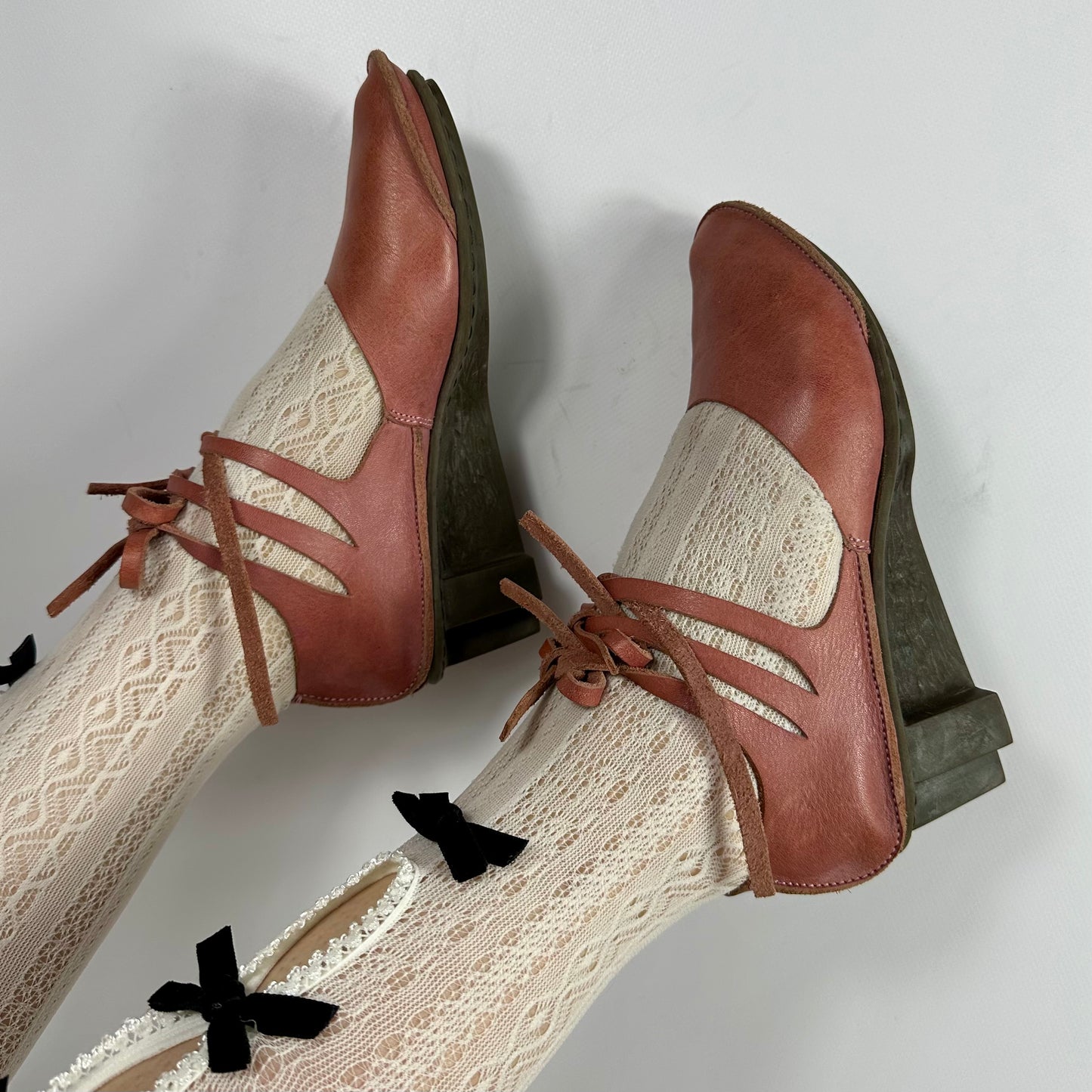 Trippen Vintage Leather Ballet Flats 37/38