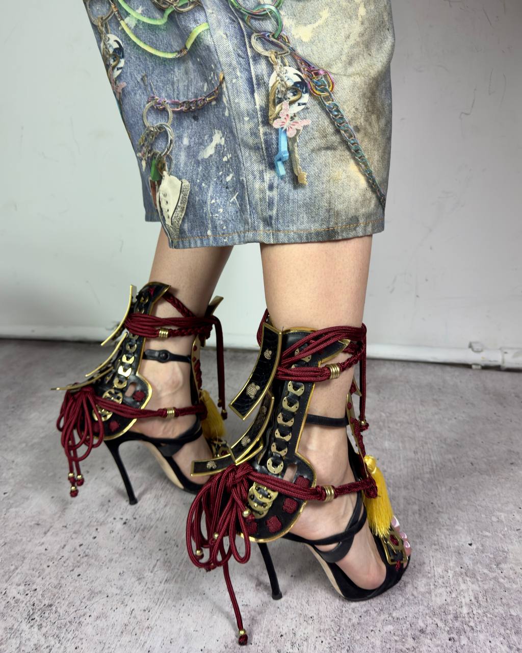 Dsquared2 F/W 2016 Samurai Heels — 37.5/38.5