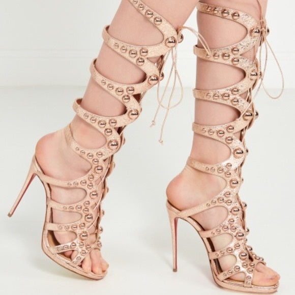 Christian Louboutin Amazoula S/S16 Gladiator Heels — 37/38