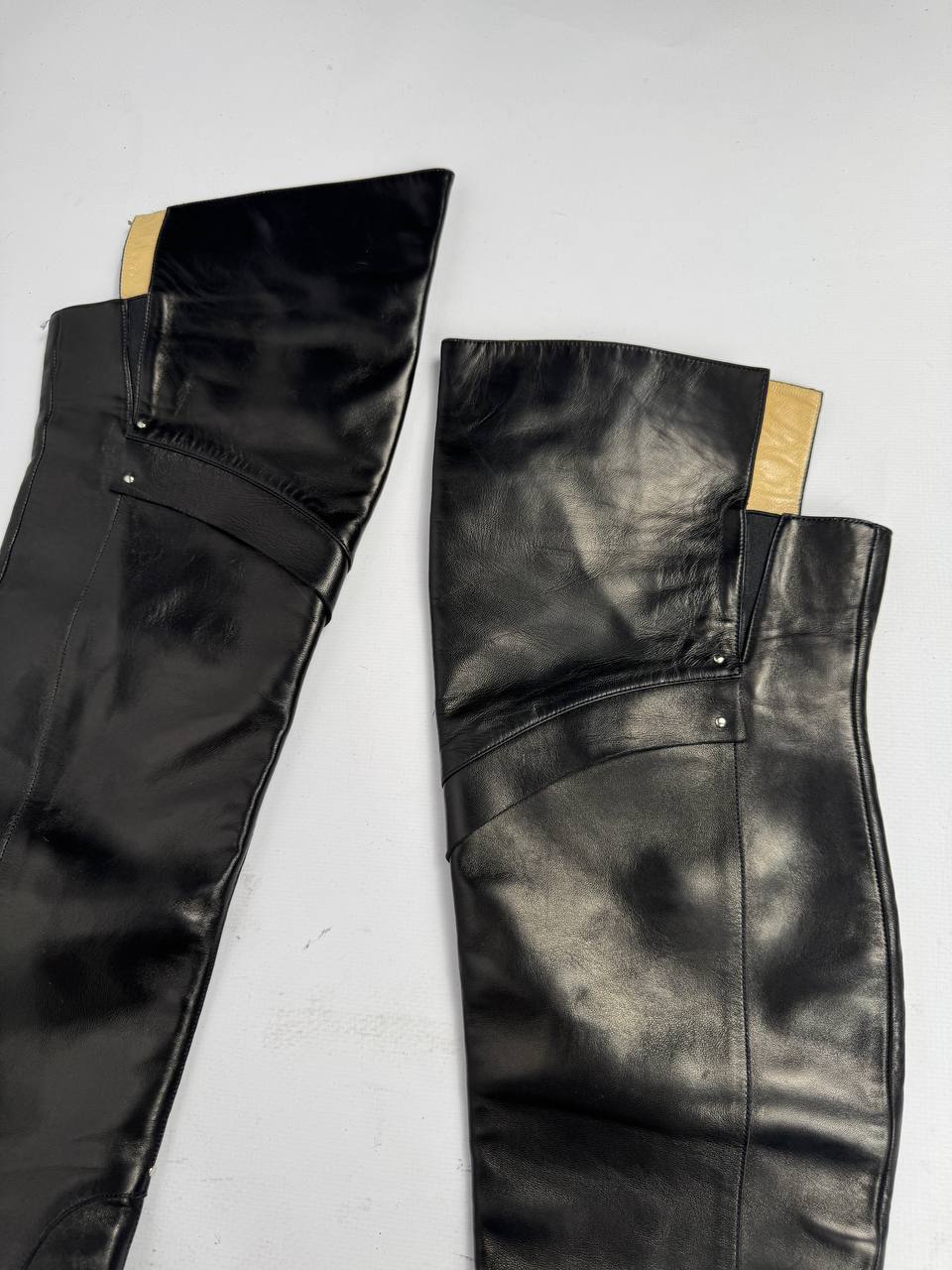 Gianmarco Lorenzi Vintage Italian Armour Boots — 37