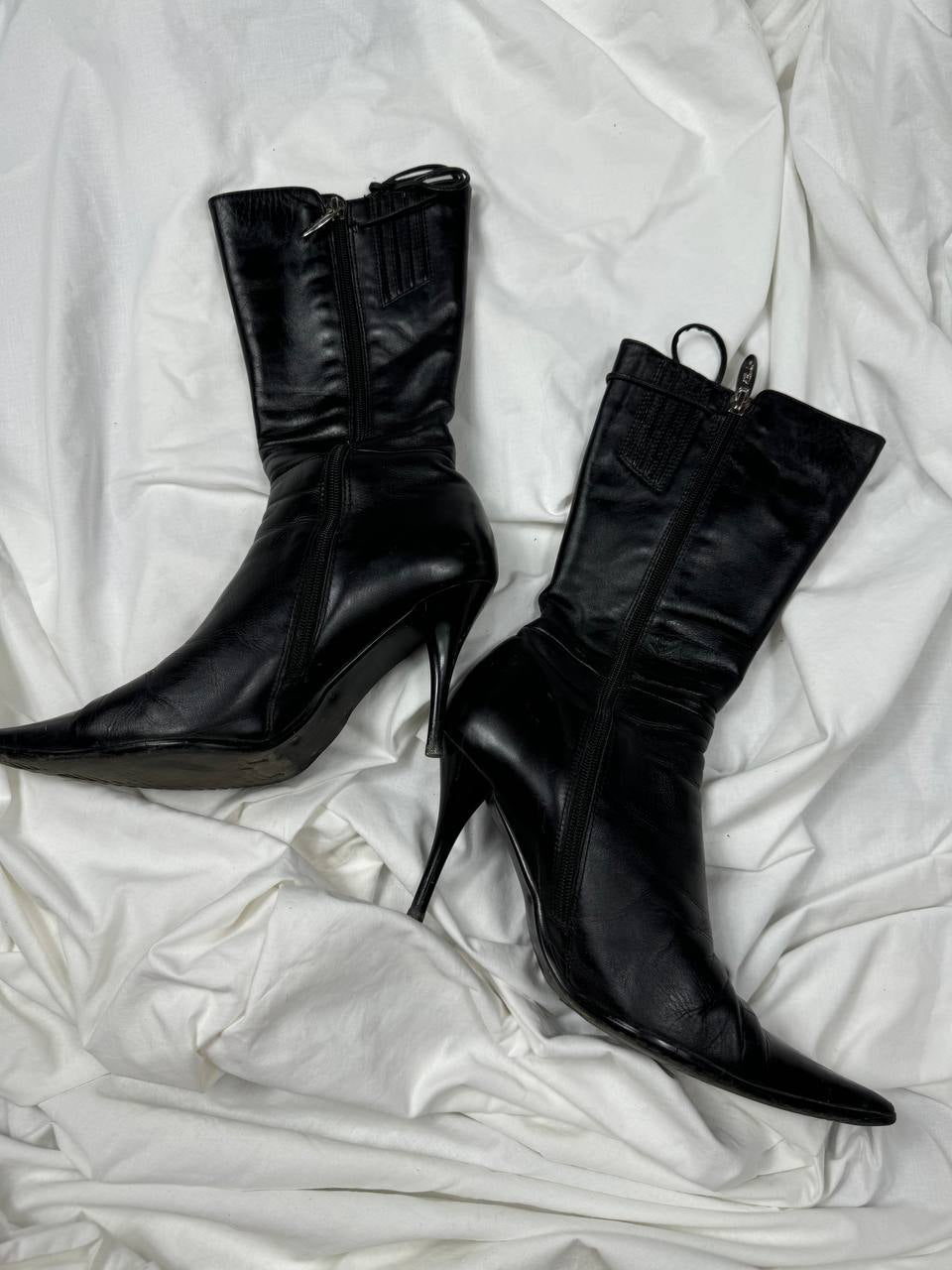 Vintage Leather Boots 38/38.5