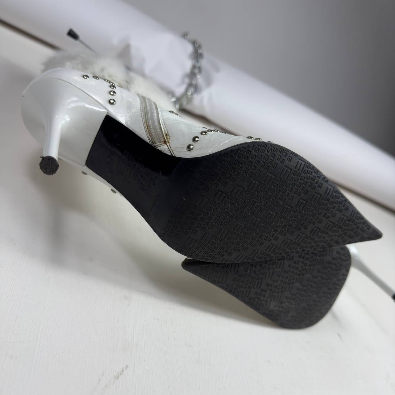 Vintage Italian Faux Fur Boots 36/37