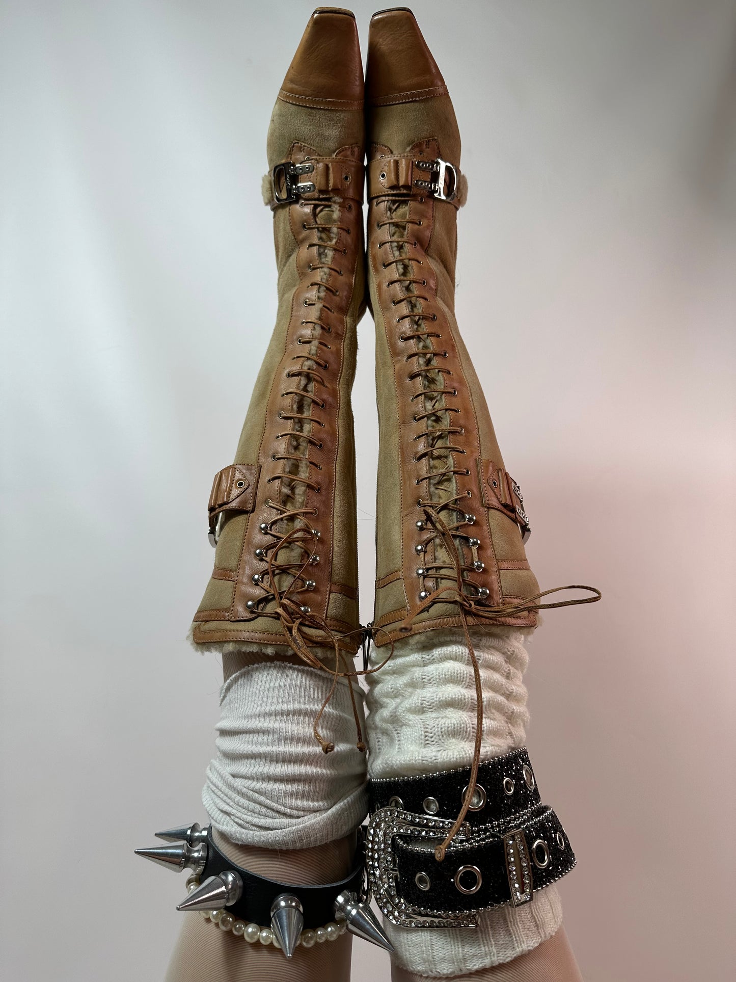Dior By Galliano 2005 Runway Boots