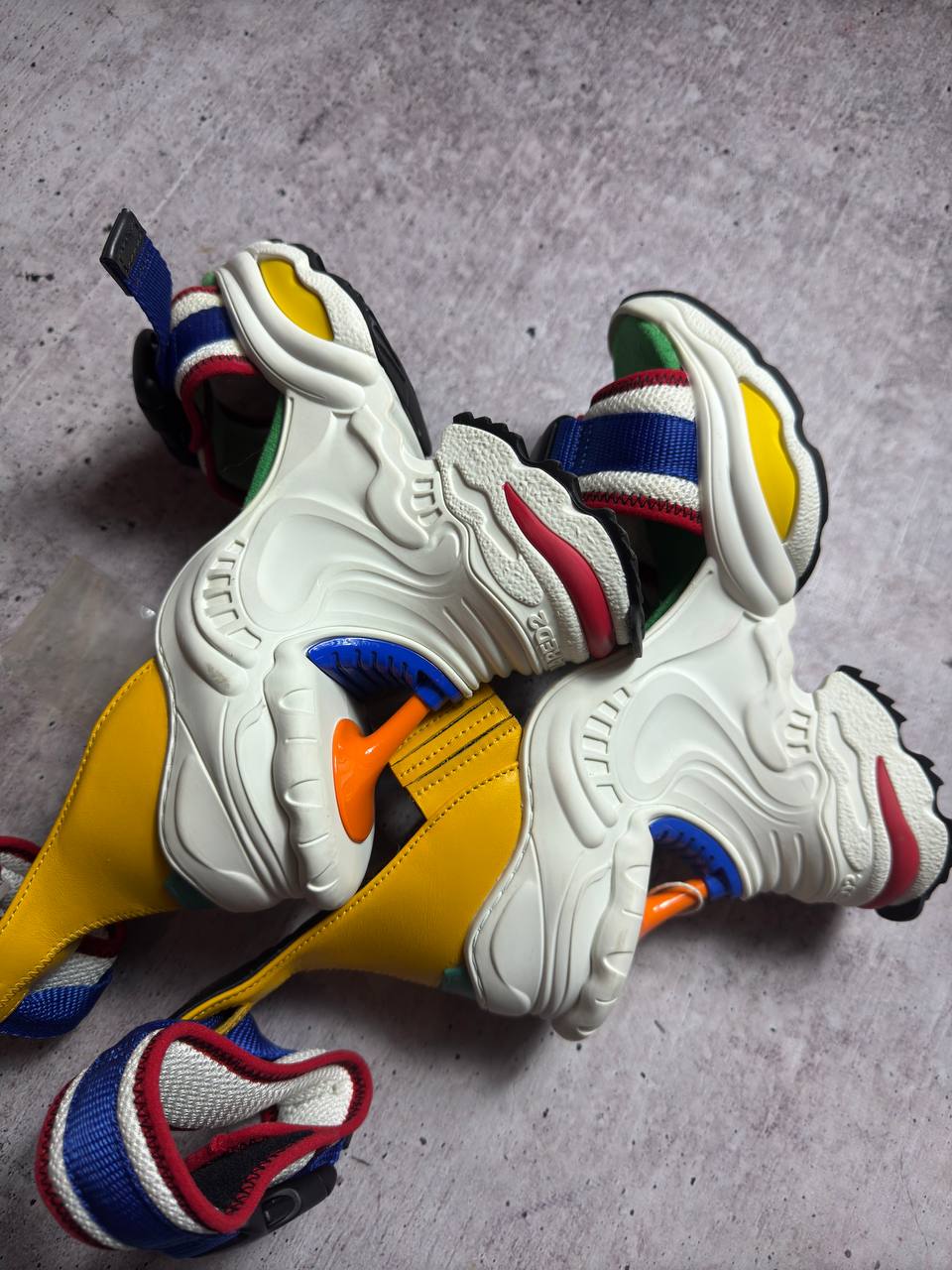 Dsquared2 ‘The Giant Sandal’ 2019 Runway Wedge Heels