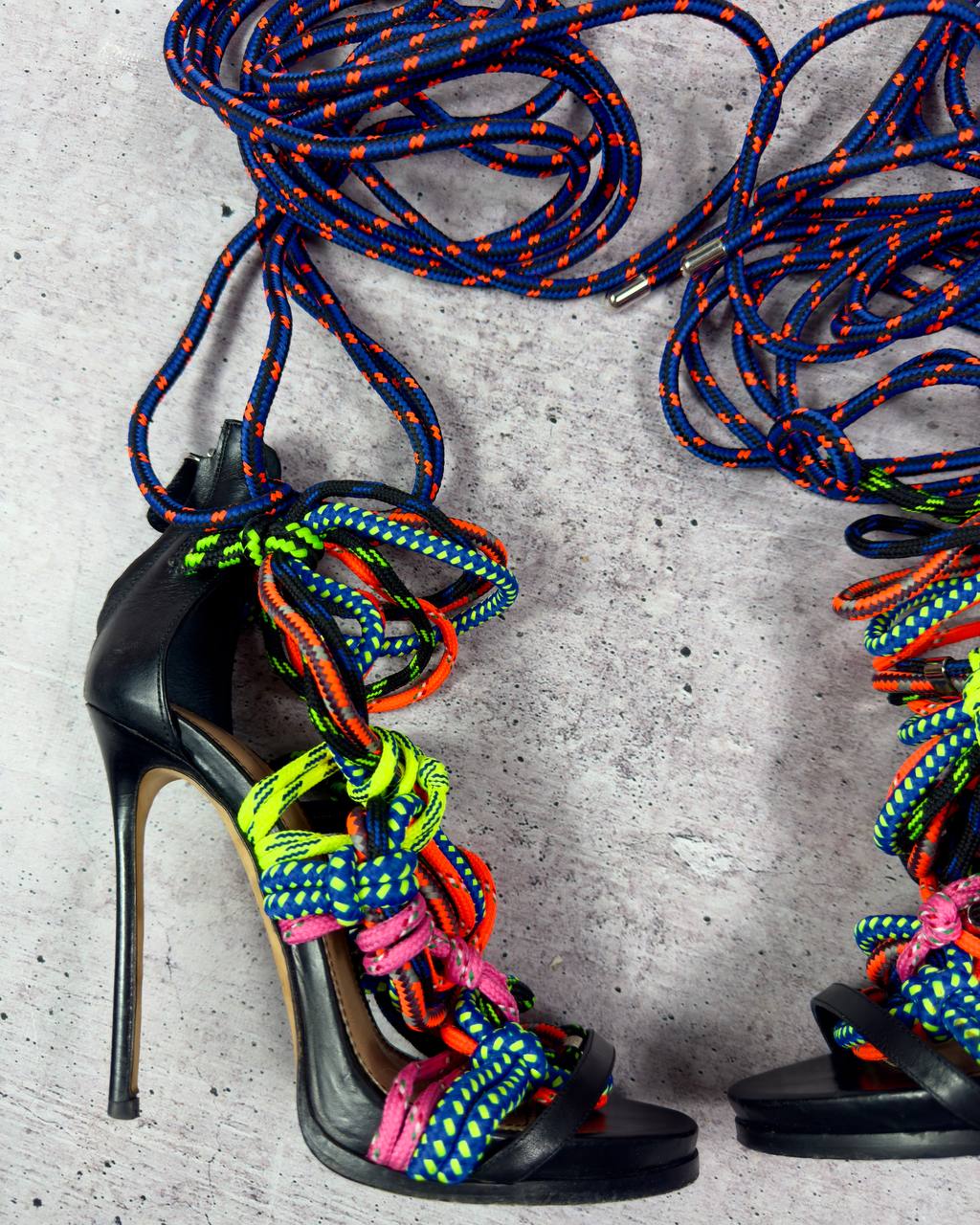 Dsquared2 Ariel S/S16 Rope Wrap Heels - 39