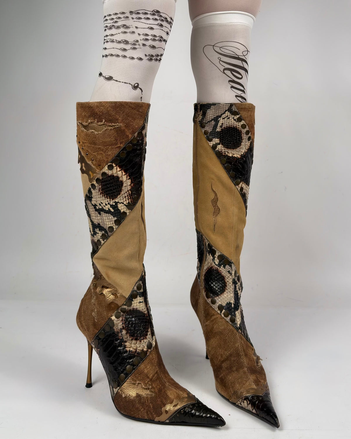 El Dante’s Couture Vintage Boots — 40