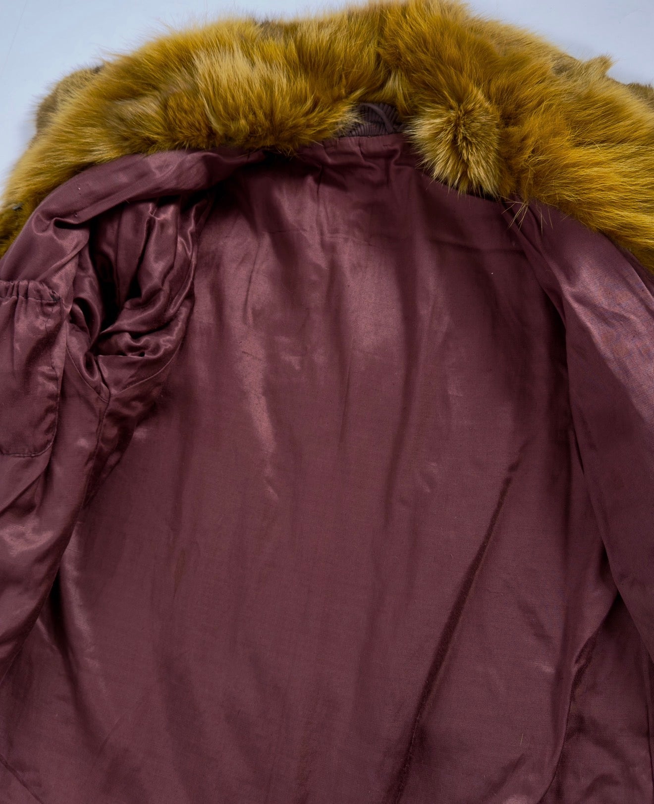 Vintage Fox Fur Jacket — S/L