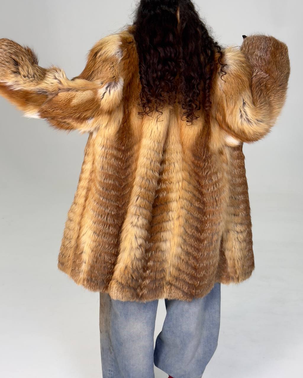 Vintage Fox Fur Coat