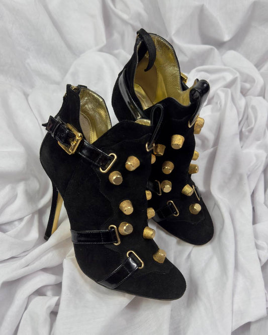 Dsquared2 Suede Studded Boots 36/36.5