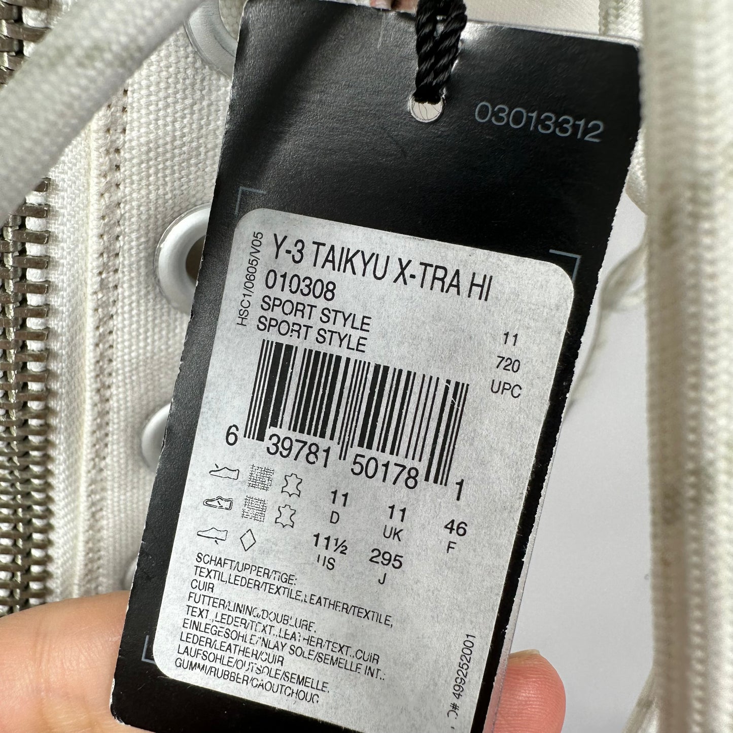 Y3 Yohji Yamamoto x Adidas Boxing Boots 44/45