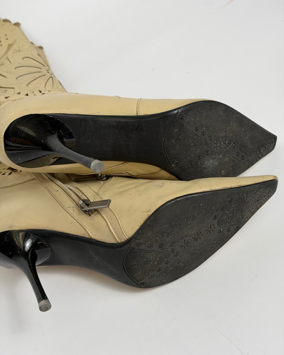 Vintage Western Leather Boots — 41