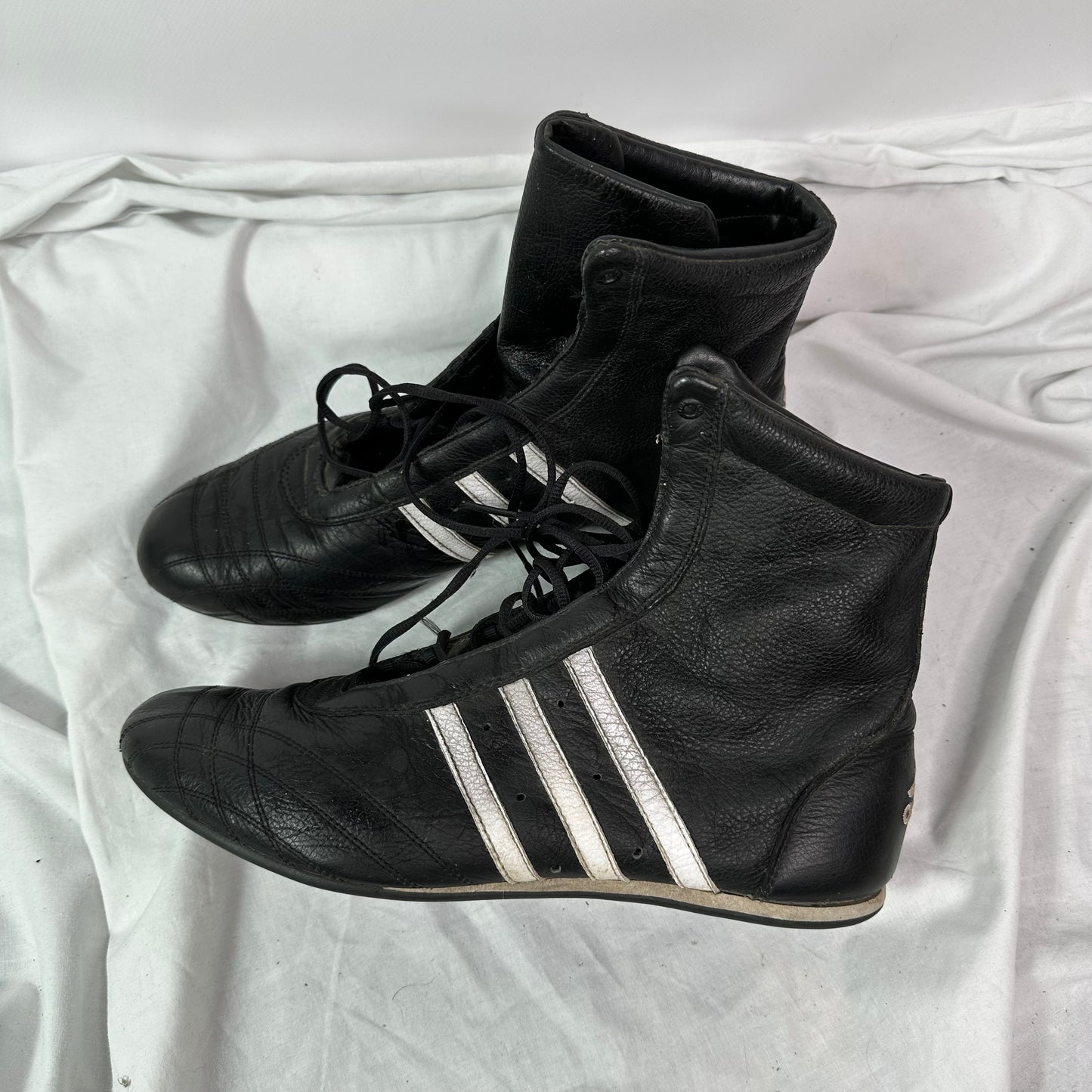 Adidas 2000s Leather Vintage Boxing wrestling Boots 43/44