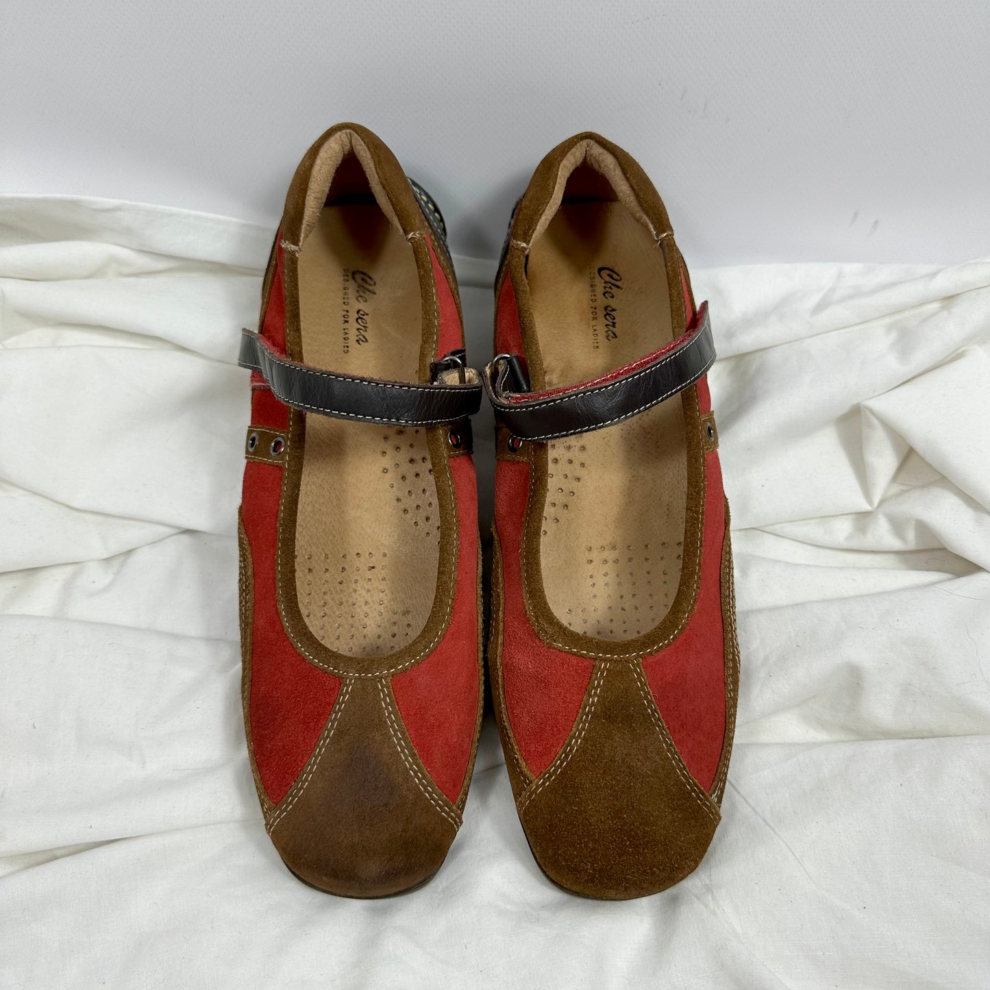 Vintage Suede Ballet Flats 40/41