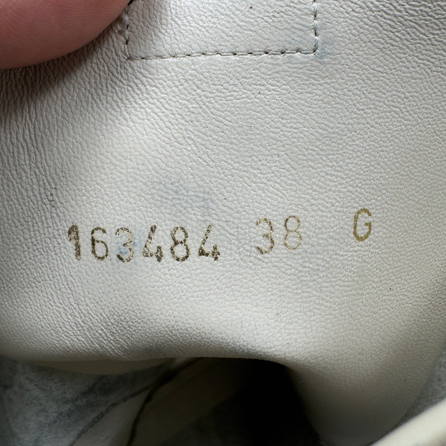 Gucci Vintage Leather Monogramme Boots 38/39