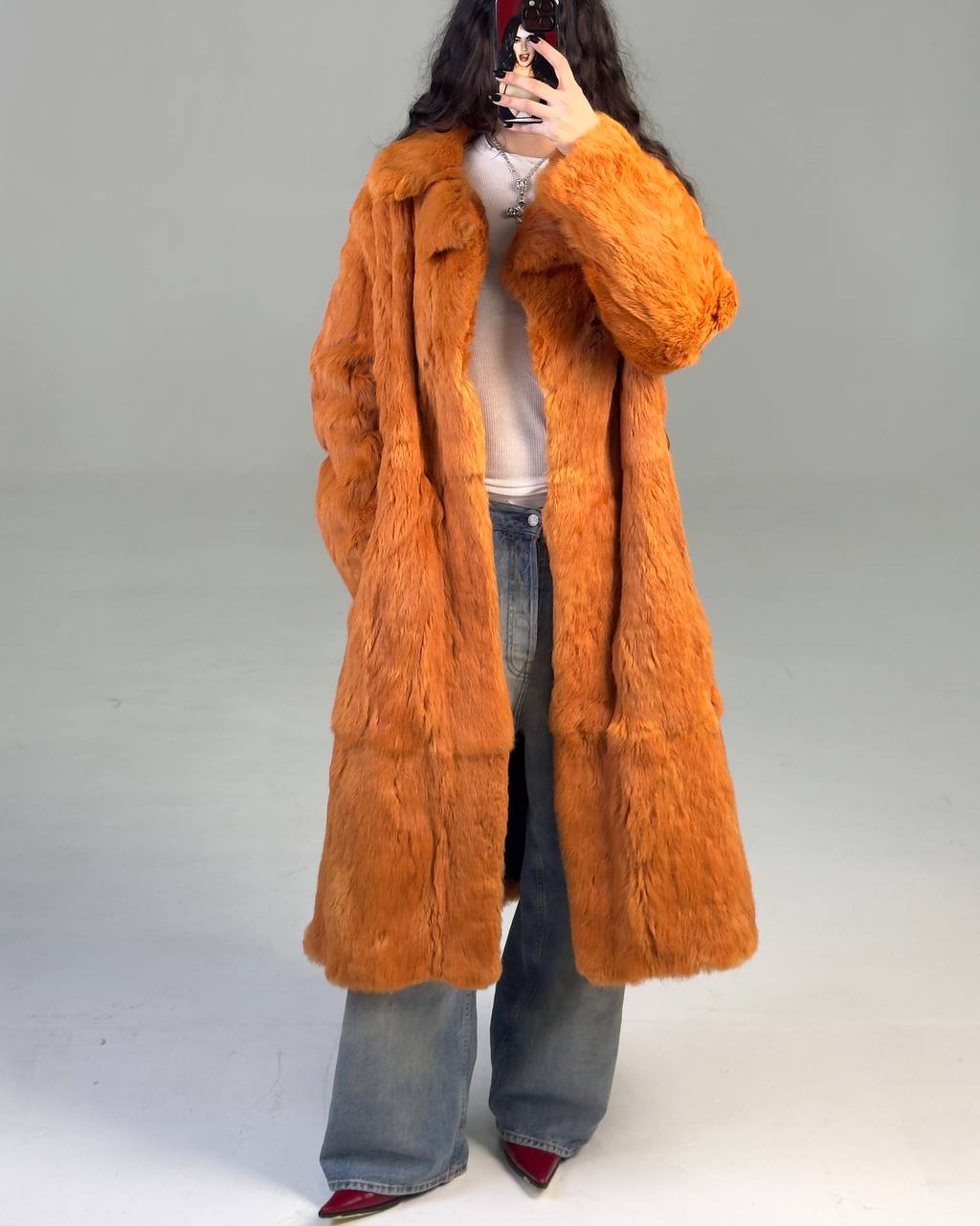 Vintage Long Fur Coat