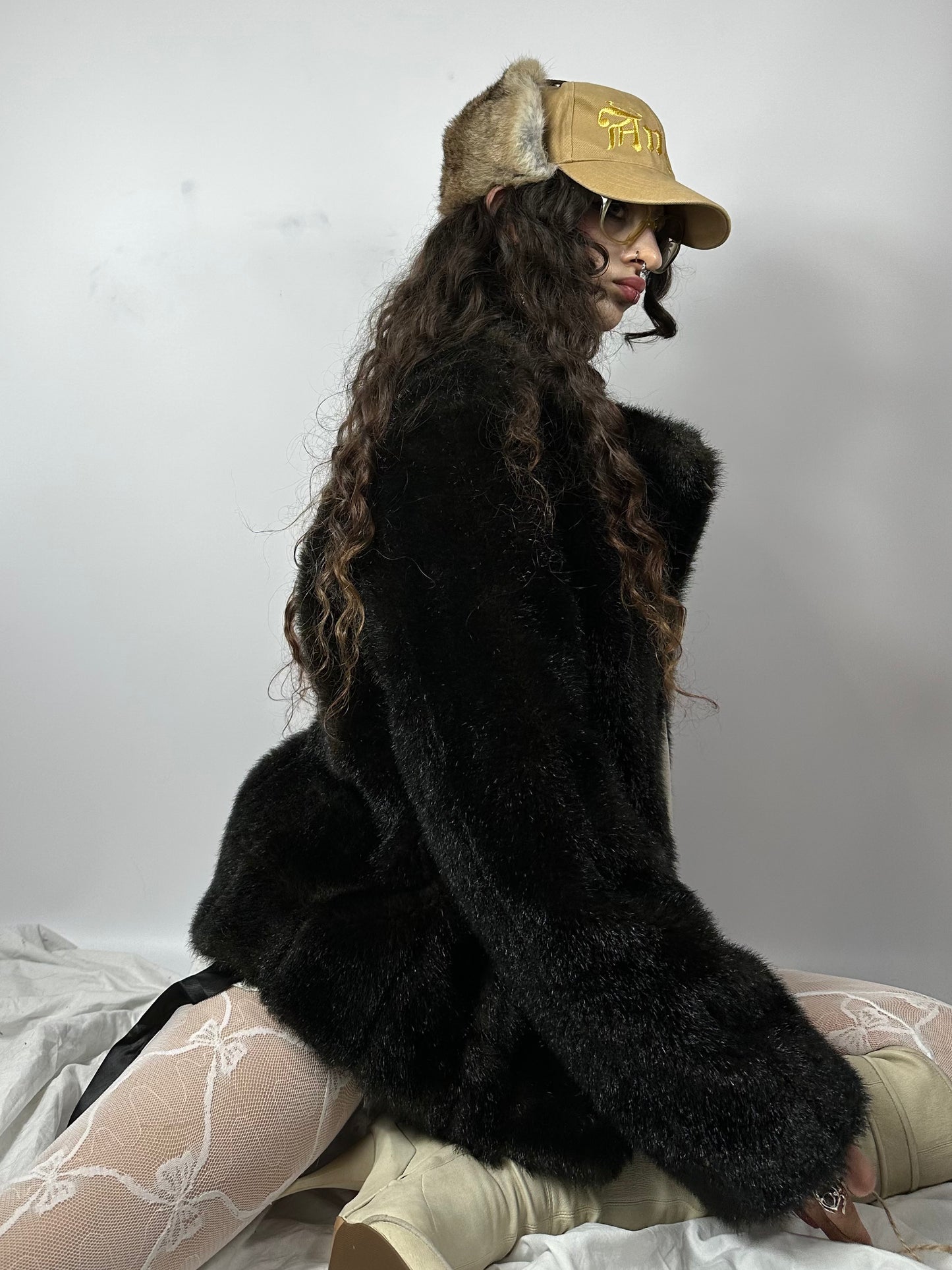 Vintage Faux Fur Coat