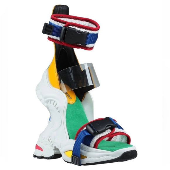 Dsquared2 ‘The Giant Sandal’ 2019 Runway Wedge Heels